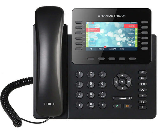 Grandstream GXP2170 12 Line IP Phone, 6 SIP Accounts, 480x272 Colour Screen, HD Audio, Build In Bluetooth, Powerable Via POE  ( LS )