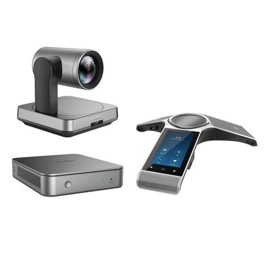 Yealink ZVC640 Zoom Rooms Kits for Medium and Large Rooms, Premium Auto and Video Meeting Experience, Manage Your Devices Remotely
